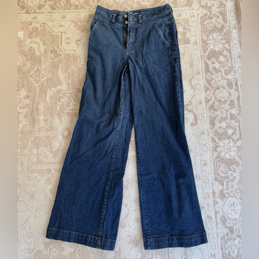 PAIGE Dark Blue Women Jeans
